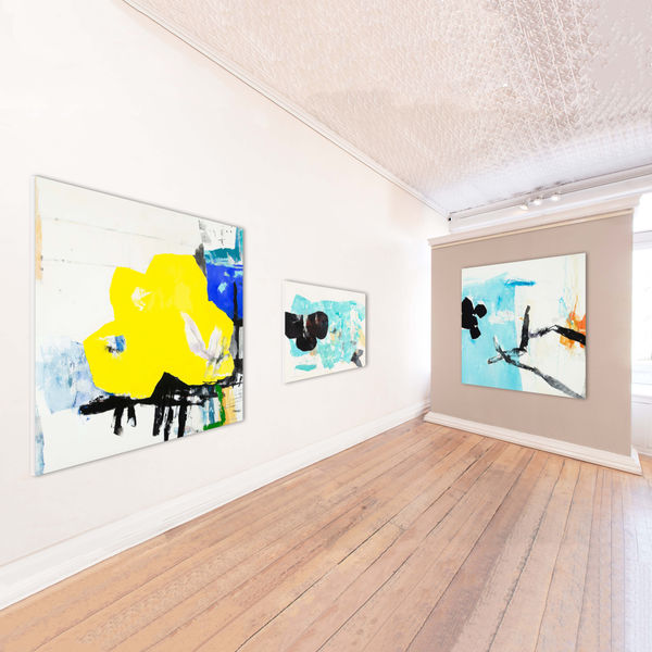 Hyunmee Lee Shifting Horizons 2023 Nuart Gallery Virtual Install Front Right