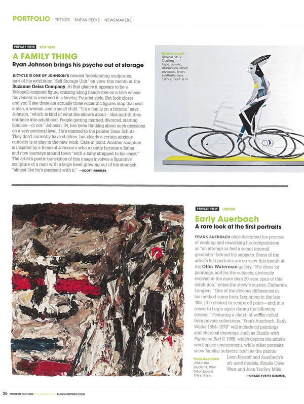 Frank Auerbach: Modern Painters