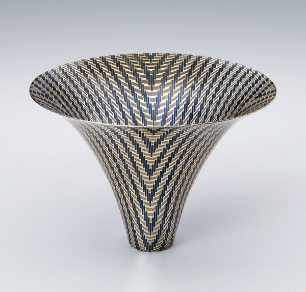 Iede Takahiro, Vessel "Hanaemi (Smile Like a Blooming Flower)", 2023