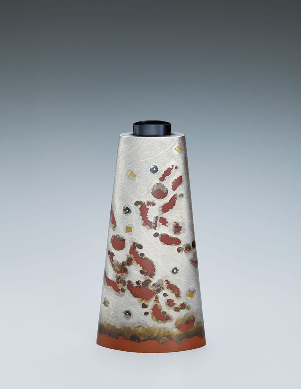 Oshiyama Motoko, Kakuhanmon Vase “Shunen” (Spring Festival), ca., 2022