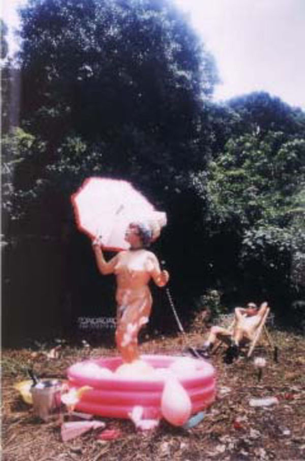 BUBU DE LA MADELEINE 1999 Colour photo 119 x 79cm