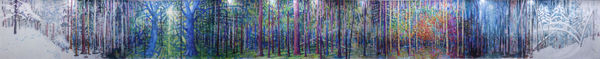 Alexey Kallima Emerald and purple forest, 2015 (panorama)