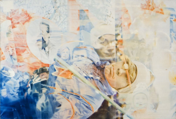 Семен Файбисович | Semyon Faibisovich Последняя демонстрация (10 холстов). Фрагмент №3 | Last Demonstration (10 canvases). Fragment #3, 1992