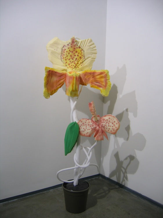 Porolon (Sergey Shekhovtsov) Orchid divine from the series "Tsvetaevo", 2005