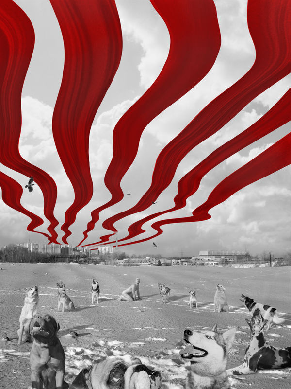 Олег Кулик | Oleg Kulik Затмение II, из серии «Русское» | Eclipse II, from the series Russian, 1999