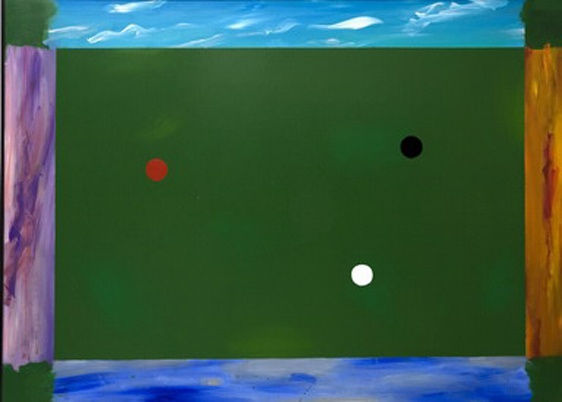 Ivan Chuikov Green field I, 1990