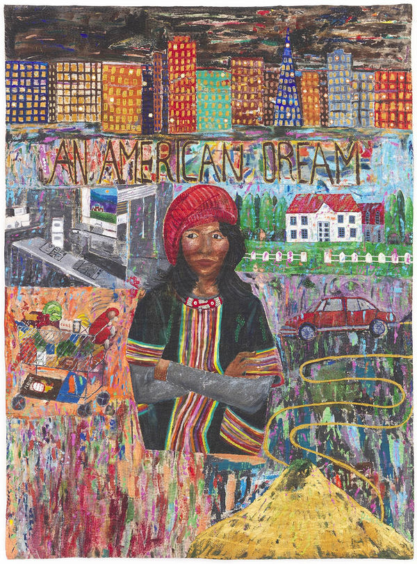 San Francisco Museum of Modern Art (SFMOMA) Acquires Pacita Abad's 'If My Friends Could See Me Now' painting