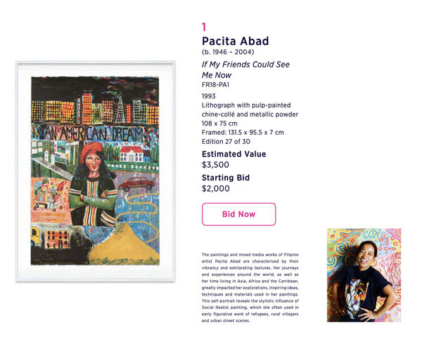 Pacita Abad's 'If my friends could see me now'