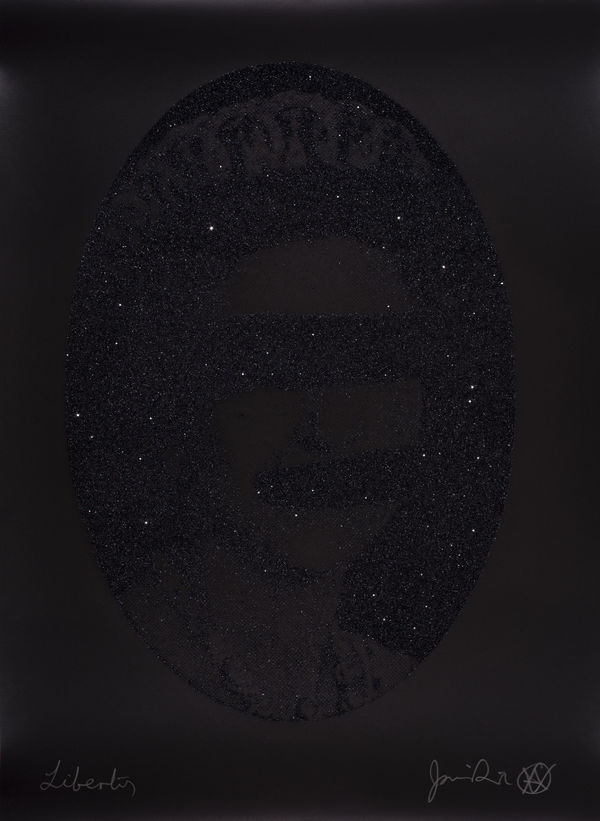 Liberty Black Diamon Dust On Black High Res