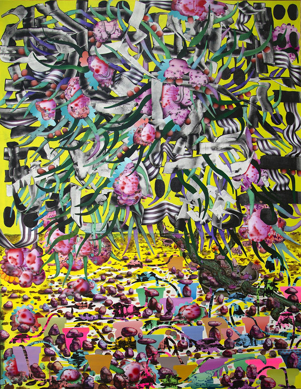 Carlson Hatton - Pink Self-Portrait #1, 2021