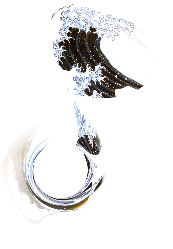 Pamela Davis Kivelson, Hokusai Curve, 2021