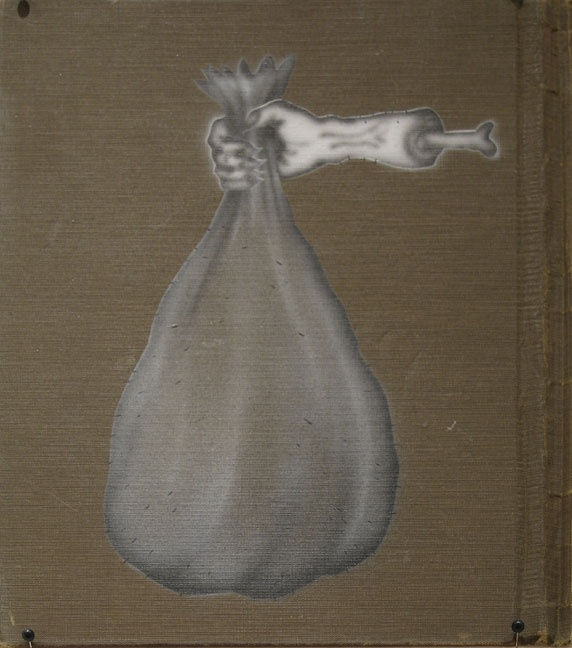 Seth Scriver, Sans titre, 2006, collage, 27 x 22.5 cm