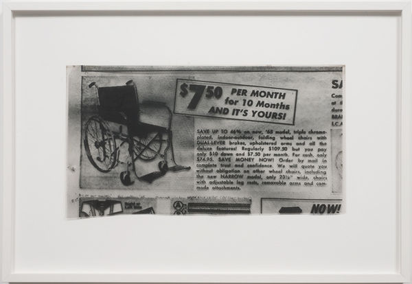 Robert Heinecken, $7.50 per month, 1965