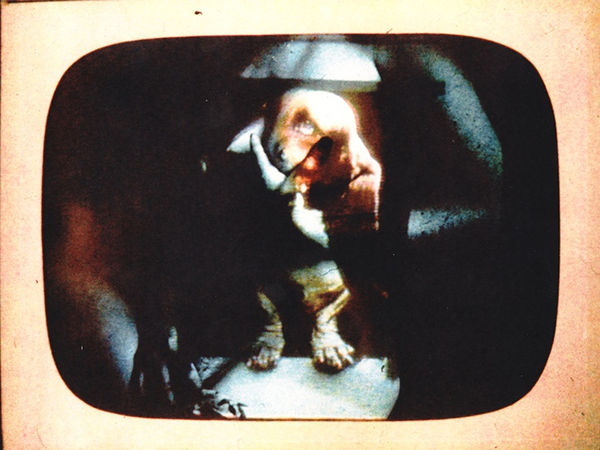 Robert Heinecken, Daytime Color TV Fantasy, 40A, 1974