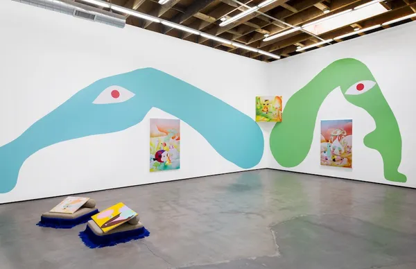 Ad Minoliti: G.S.F.C. 2.0 (geometrical sci-fi cyborg)