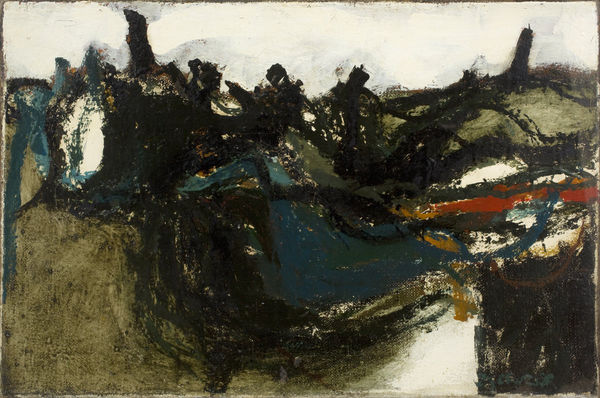 William Crozier, Dried Lake, Essex, 1959