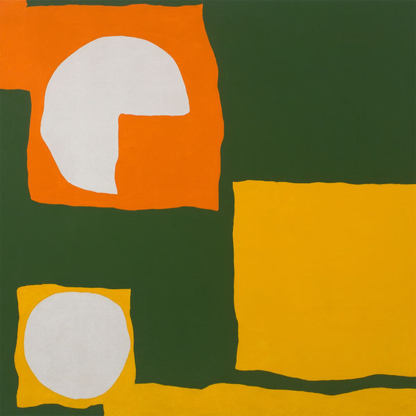 Patrick Heron, Orange, yellow, dull green and white : August 1965, 1965