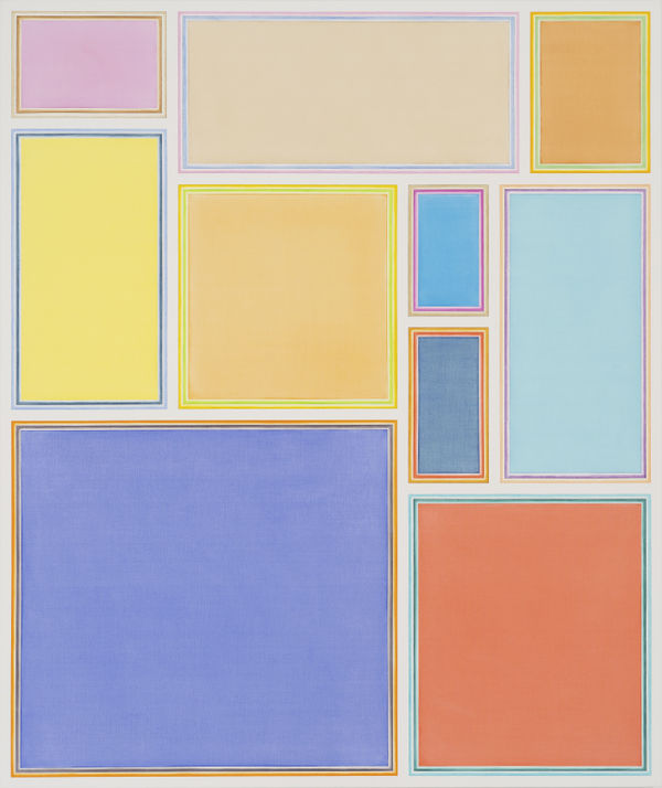 Selma Parlour Salon XII 2022 Oil on Linen 126.5 x 107 cm