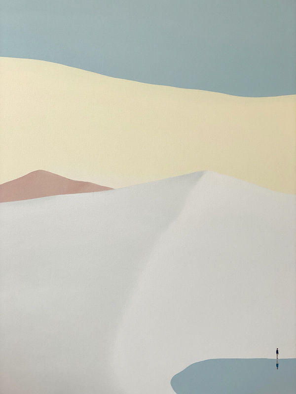 Serdar Acar Untitled 2021 Acrylic on canvas 110 x 90 cm