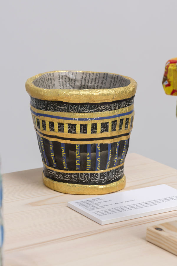 Paper object by Michael Rakowitz