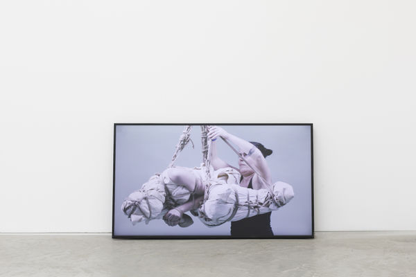 İz Öztat & Ann Antidote Suspended UHD single channel video, 5'05'' & Contract for The Scene Titled Suspended Edition of 1 of 3 + 2A.P