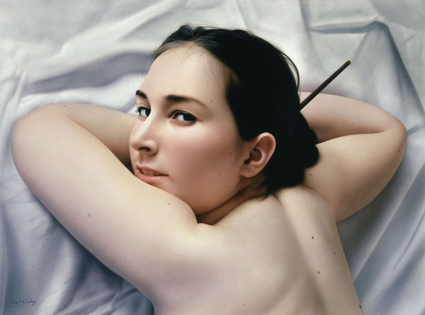 Hubert de Lartigue Soft Light Acrylic on canvas 60 x 81 cm