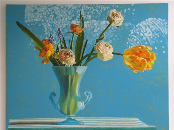 Ben Schonzeit Frosted Blue 112 x 140 cm