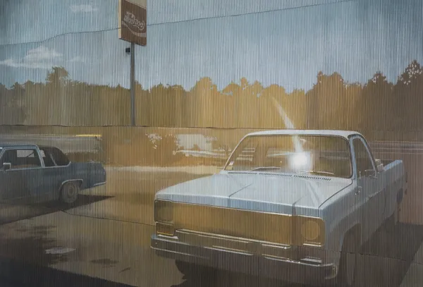 La Cienega pencil on paper 53 x 79 cm