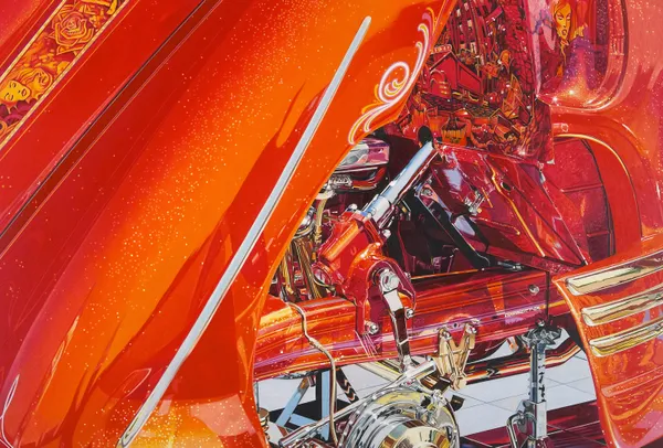 Summer Blast pencil on paper 53 x 79 cm