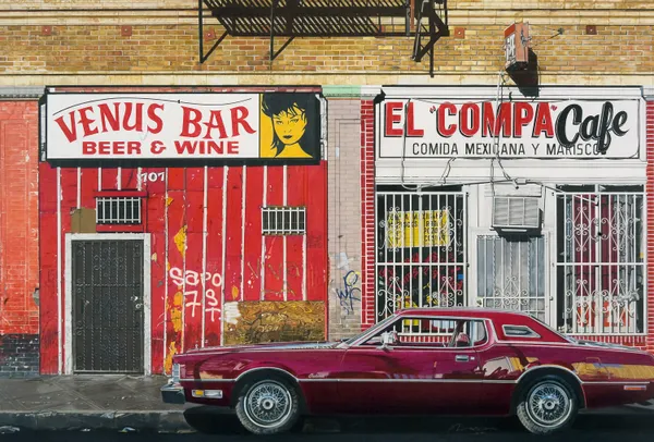 Venus Bar - War pencil on paper 53 x 79 cm