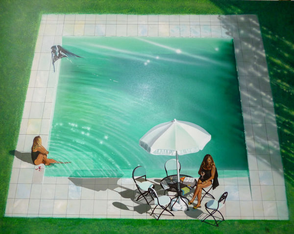 Mike Francis Drinks at the Pool