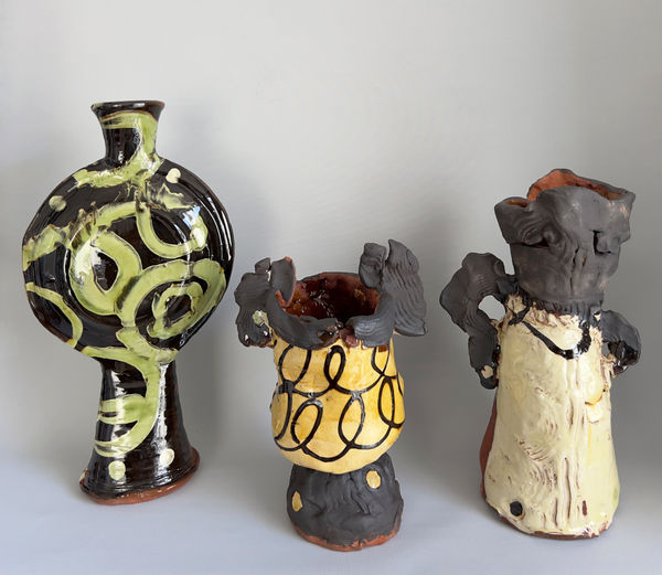 Selection of ceramics by Dylan Bowen.