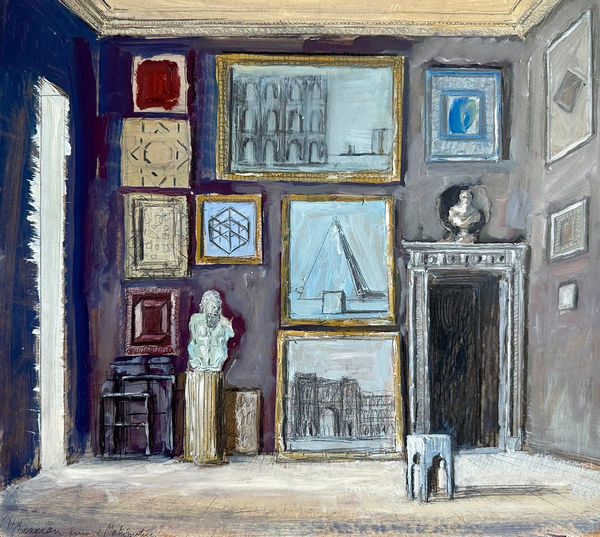 London Art Fair 2025 22 - 26 January 2025 Preview day 21 January 2025 Business Design Centre, London N1 OQH (Pierre Bergian, Ruins and Mathematics 2024)