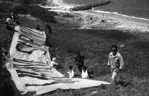 The March for Justice and Hope- Gary Foley - La Parouse , Sydney 1988