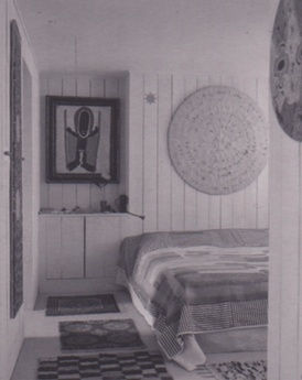 Interior of Rebecca Hossack's house