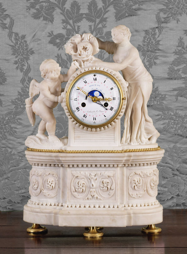 François Arthault , A Louis XVI mantel clock by Arthaults Le Jeune à Paris, Paris, date circa 1785