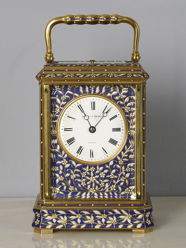 Emanuel 3 The Hard Portsea, A late 19th Century carriage clock retailed by Emanuel 3 The Hard Portsea, Paris, date circa 1890