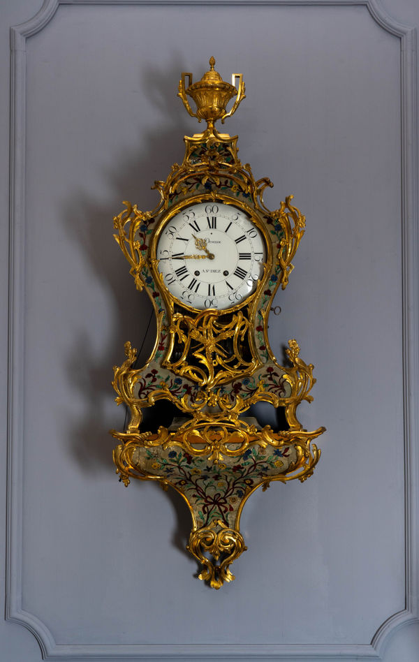 Devaux à St Diez, Late Louis XV Grand Cartel with musical movement, circa 1770