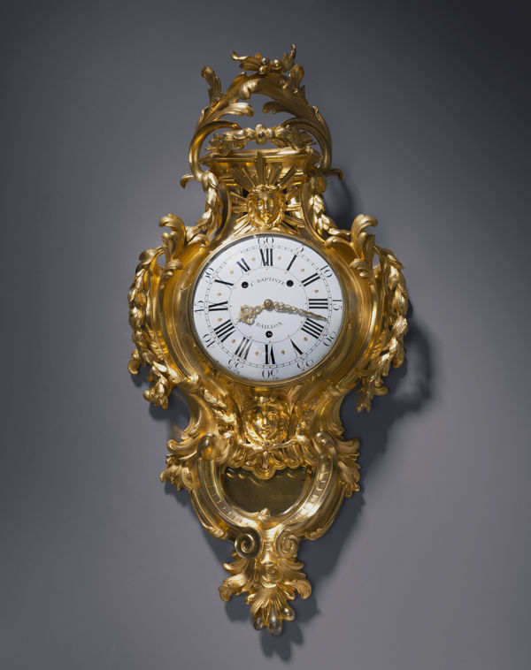 Jean-Baptiste Baillon III, A Louis XV cartel clock by Jean Baptiste Baillon III, Paris, date circa 1750-55