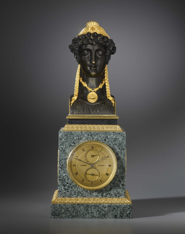 Basile-Charles Le Roy, An Empire mantel clock by Basile-Charles Le Roy, Paris, date circa 1810