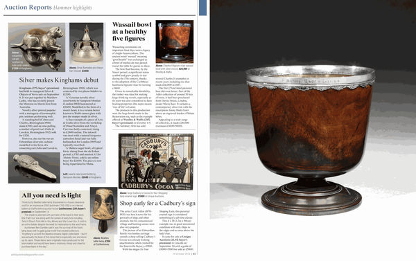 ANTIQUES TRADE GAZETTE - AN INTERESTING DISCOVERY