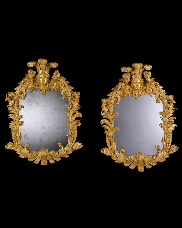 THE ELVASTON CASTLE MIRRORS, English, circa 1735