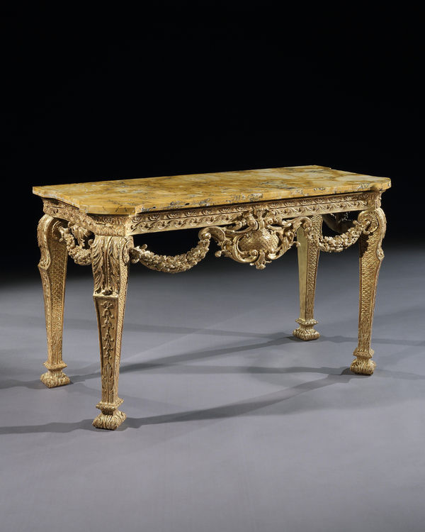 THE DEVONSHIRE HOUSE SIDE TABLES, English, circa 1725