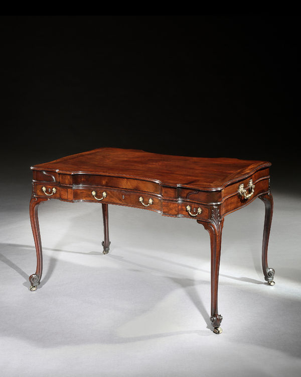 A GEORGE III WRITING TABLE ALMOST CERTAINLY BY WILLIAM VILE, English, circa 1765