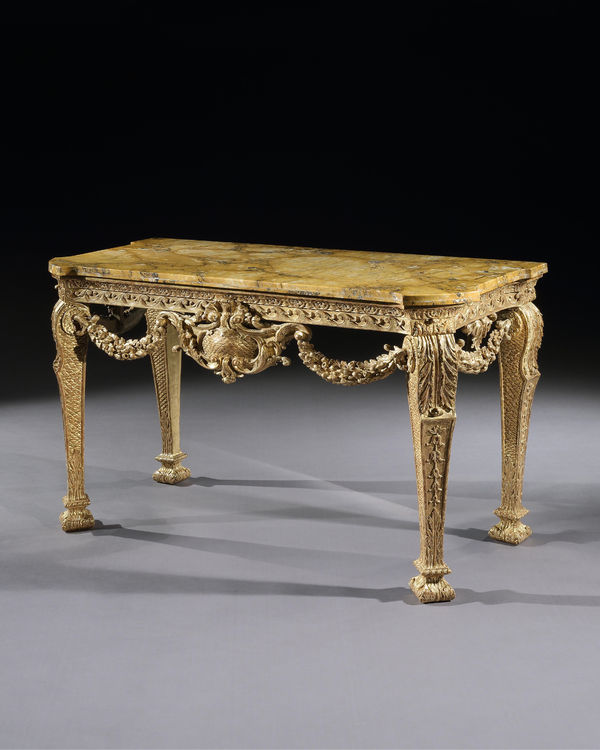 THE DEVONSHIRE HOUSE SIDE TABLES, English, circa 1725