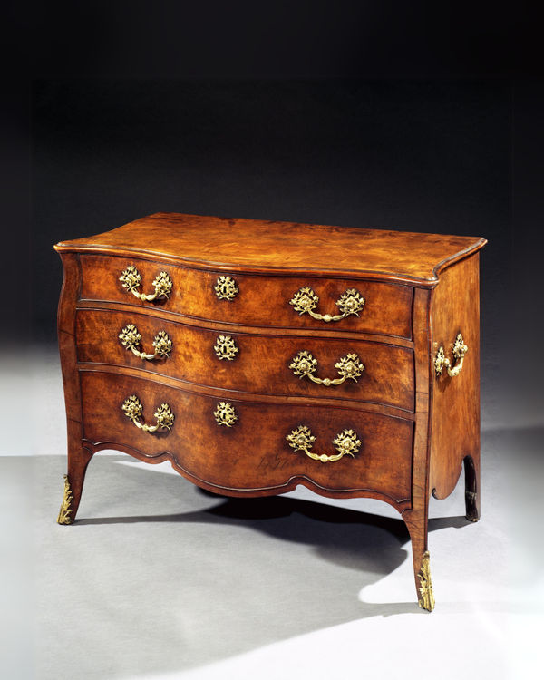 A GEORGE II SABICU COMMODE ATTRIBUTED TO JOHN COBB, English, circa 1755