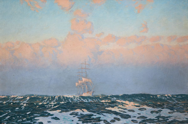 Charles Pears, PSMA, ROI, Daybreak after a storm