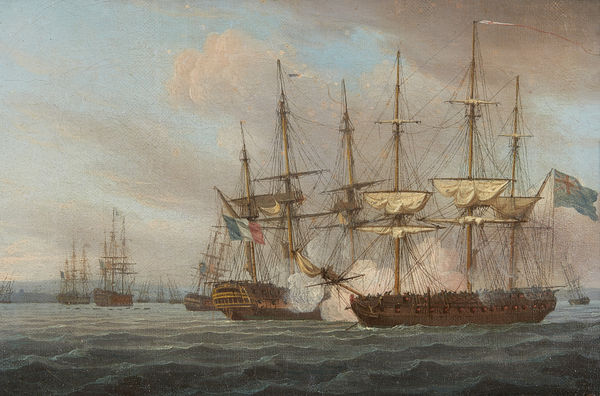 Destruction of the French Fleet in Basque Roads, April 12th 1809