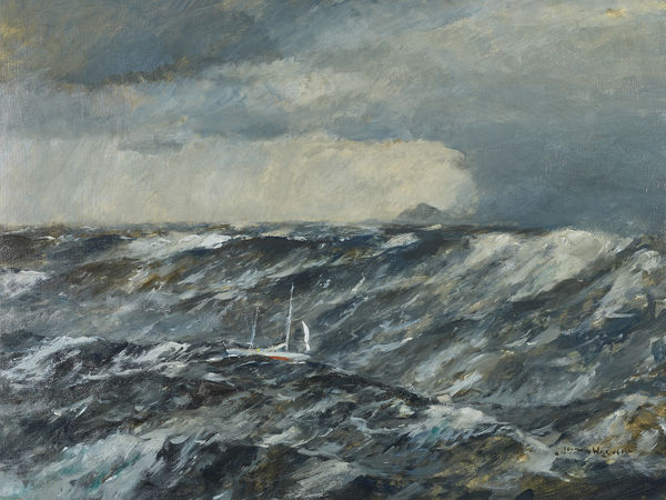 Gipsy Moth IV rounding Cape Horn, 1967