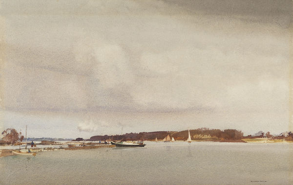 High Tide, Birdham, Chichester Channel, Easter Monday, March 25, 1940